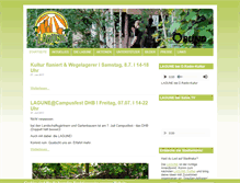 Tablet Screenshot of lagune-erfurt.de